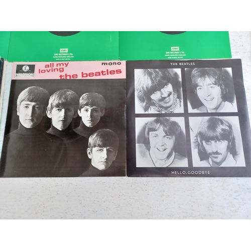 1350 - A collection of The Beatles vinyl records - see images for titles