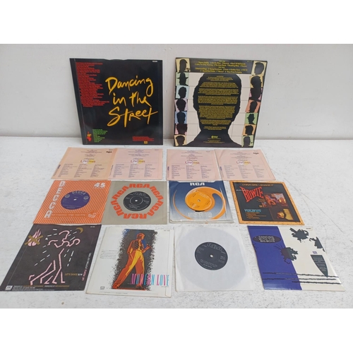 1353 - A collection of David Bowie vinyl records - see images for titles