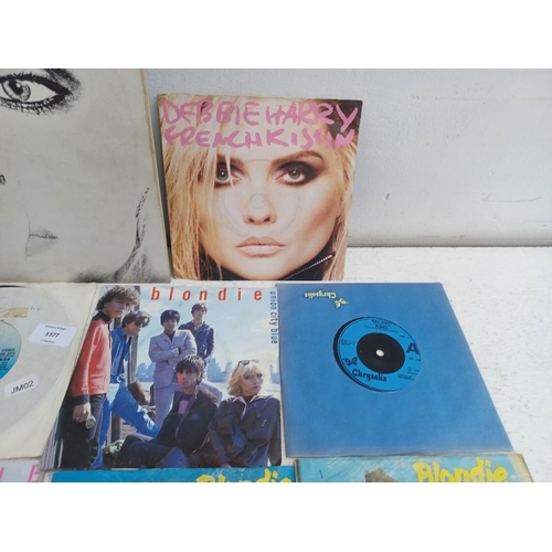 1377 - A collection of Blondie and Debbie Harry vinyl records - see images for titles