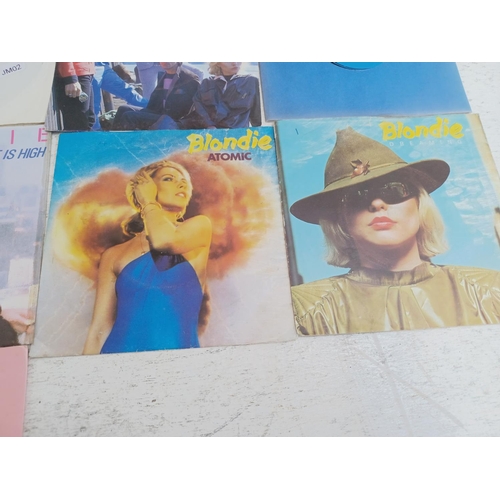 1377 - A collection of Blondie and Debbie Harry vinyl records - see images for titles