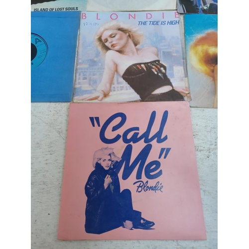 1377 - A collection of Blondie and Debbie Harry vinyl records - see images for titles