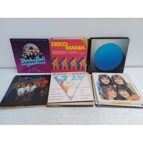 1384 - A collection of LP vinyl records and box sets - see images for titles