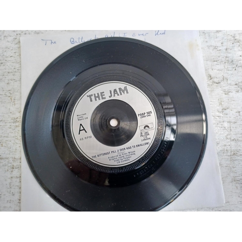 1387 - Eight The Jam and The Style Council vinyl records - see images for titles