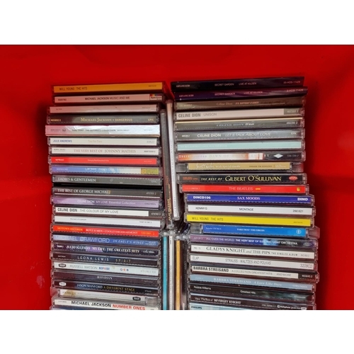 1312 - Four boxes containing a collection of CDs - see images for titles