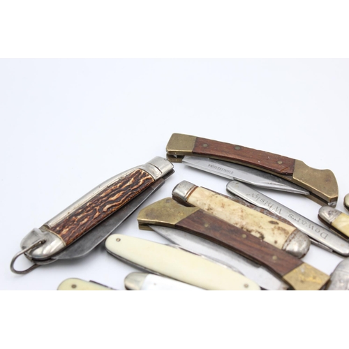 139 - Fourteen assorted pocket knives/tools