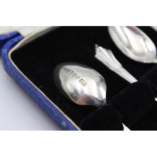 241 - Six cased vintage hallmarked 1926 Sheffield sterling silver teaspoons - approx. gross weight 42 gram... 