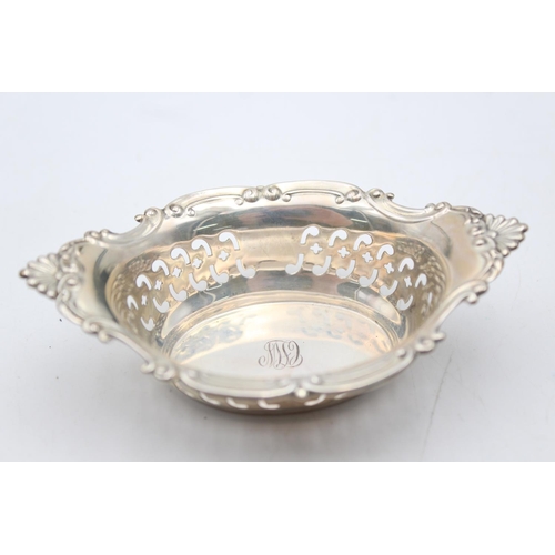 264 - Two vintage hallmarked 1976 Birmingham sterling silver condiment dishes, dated 1976 - approx. gross ... 