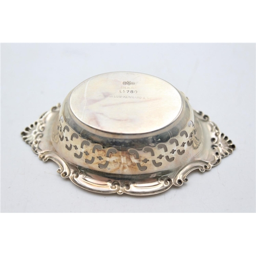 264 - Two vintage hallmarked 1976 Birmingham sterling silver condiment dishes, dated 1976 - approx. gross ... 