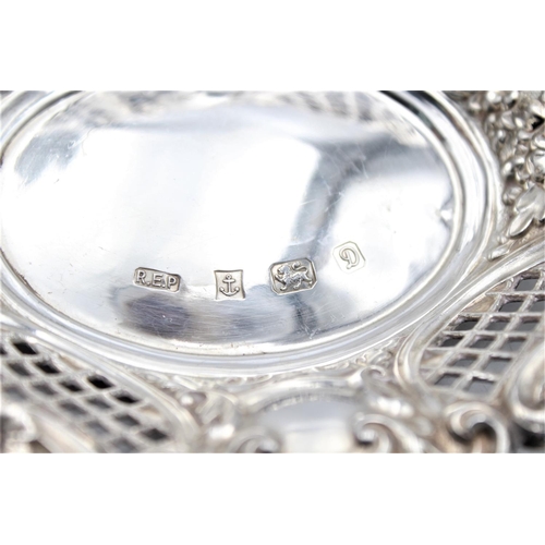 266 - A vintage hallmarked Birmingham sterling silver bon bon dish, dated 1978 - approx. gross weight 90 g... 