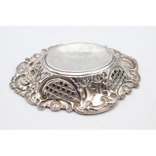 266 - A vintage hallmarked Birmingham sterling silver bon bon dish, dated 1978 - approx. gross weight 90 g... 