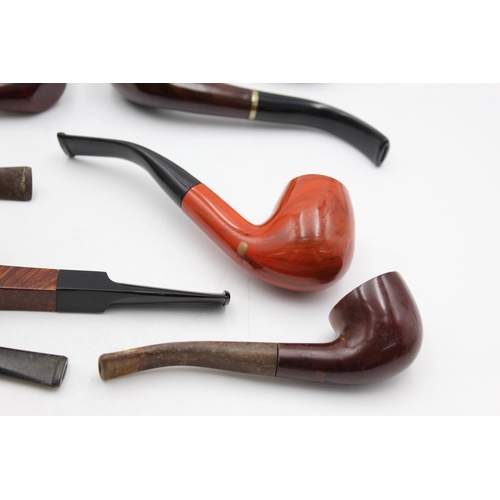 1365 - Ten assorted vintage Estate smoking pipes to include GBD, Old Bond, Ascot, Briar etc.