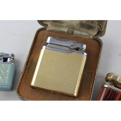 1370 - Ten assorted vintage Ronson cigarette lighters