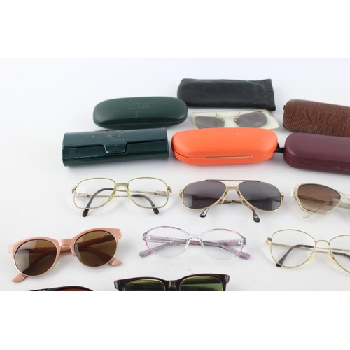 175 - A collection of assorted vintage sunglasses and spectacles