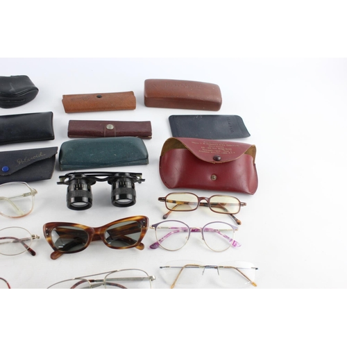 176 - A collection of assorted vintage sunglasses and spectacles