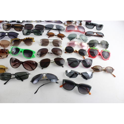 177 - A large collection of assorted sunglasses to include Ted Baker, Pilgrim, Lee Cooper etc.