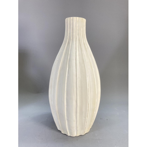 103 - Three contemporary studio pottery vases - largest approx. 48cm high