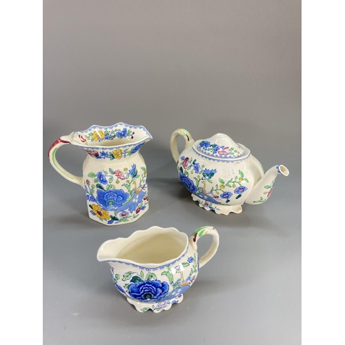 78 - A collection of Mason's Regency Ironstone china to include six teacups, six saucers, six side plates... 