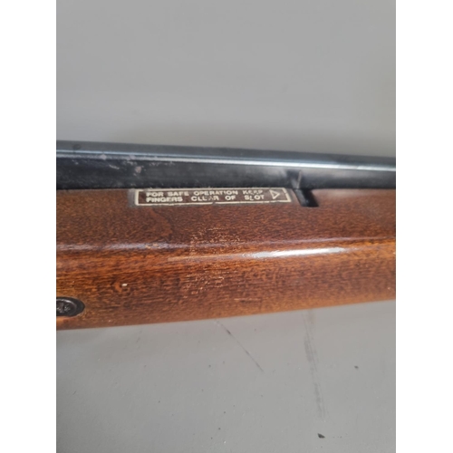 282 - A Webley Osprey .22 cal air rifle - approx. 110cm long