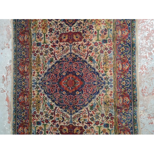 383 - A Woodford Grosvenor Tree of Life rug - approx. 183cm x 91cm