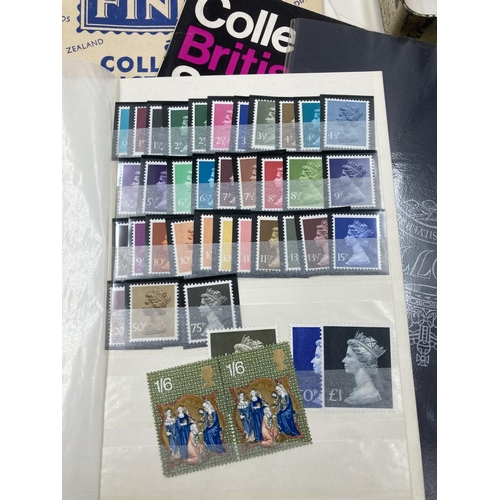 201 - A collection of assorted worldwide stamps to include Germany, Royal Mail Marine Timekeepers, Royal M... 