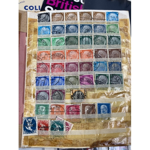 201 - A collection of assorted worldwide stamps to include Germany, Royal Mail Marine Timekeepers, Royal M... 