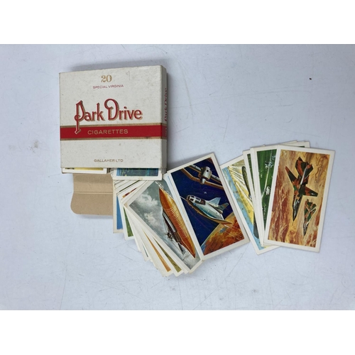 201A - A collection of assorted cigarette, tea and cookery collectors cards to include Zena Skinner, Brooke... 