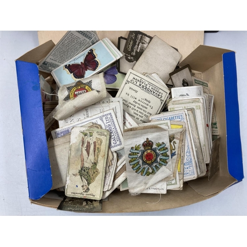 202 - A large collection of assorted antique and vintage cigarette cards to include Gallaher Ltd, Ogden's,... 