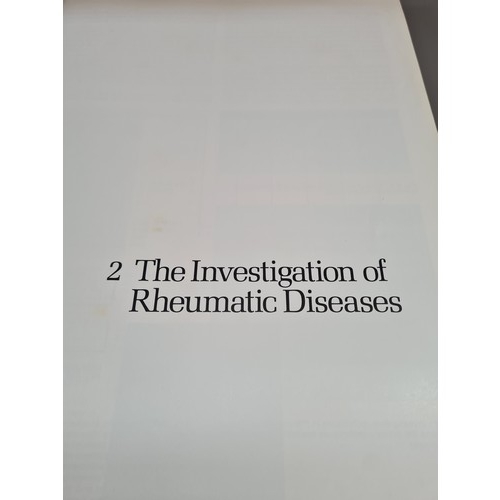 252 - A large collection of 1980s Slide Atlas of Rheumatology books with photography slides