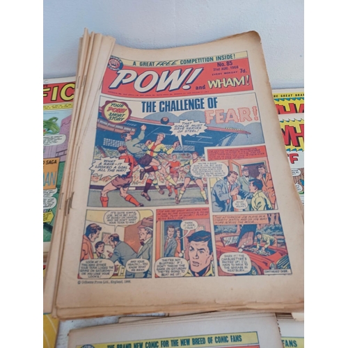 197 - A large collection of 1960s comics to include Fantastic Nos. 2,4,5,20,21,22,24,38 and 52-89, Terrifi... 