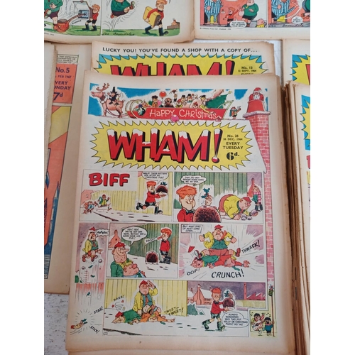 197 - A large collection of 1960s comics to include Fantastic Nos. 2,4,5,20,21,22,24,38 and 52-89, Terrifi... 