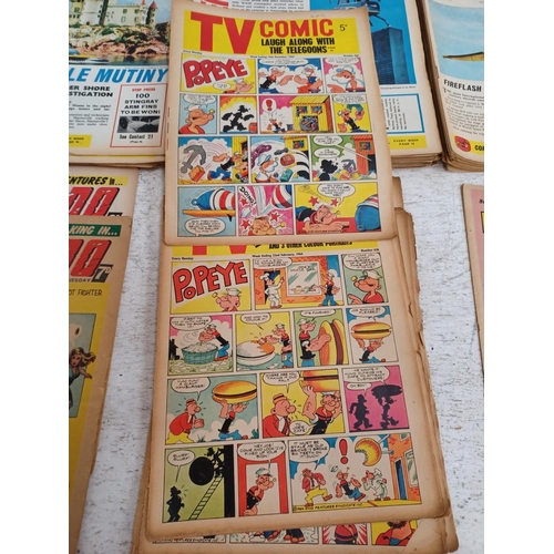 197B - A collection of 1960s comics to include Gerry & Silvia Anderson's TV Century 21 Nos. 1-13,15-25,27-4... 