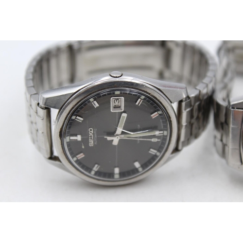 1349 - Two vintage Seiko wristwatches, Sportsmatic and one other - ref. 7009-8028