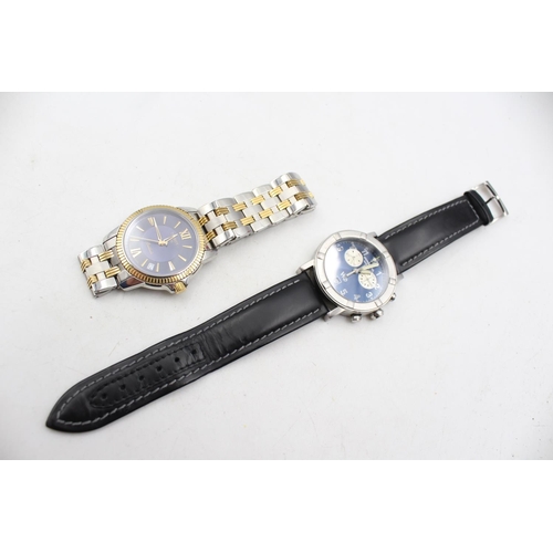 1350 - Two quartz men's wristwatches, Tissot Ballade and Raymond Weil