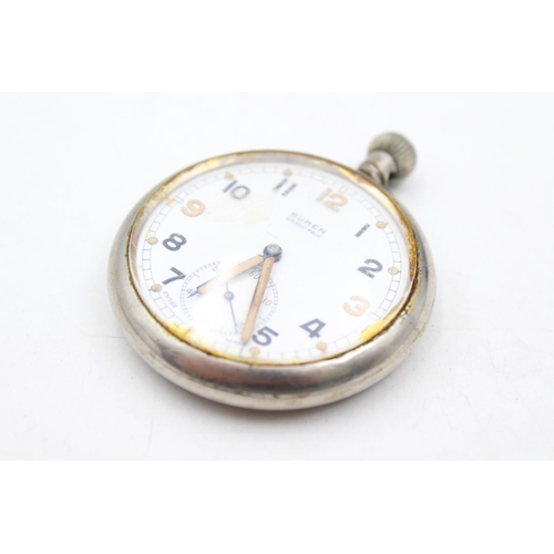 1356 - Two WWII GS/TP military issued pocket watches, one Jaeger LeCoultre Pilots and one navigators watch