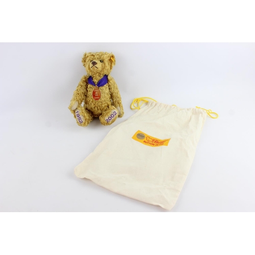 233 - A Danbury Mint Golden Jubilee mohair teddy bear, no. 660740 - approx. 30cm high