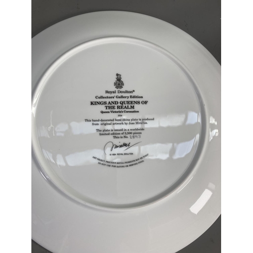 157 - Seven Royal Doulton limited edition collectors plates to include Collectors' Gallery Edition British... 
