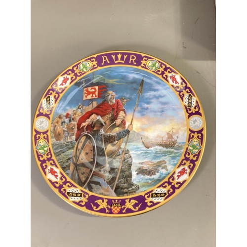 157 - Seven Royal Doulton limited edition collectors plates to include Collectors' Gallery Edition British... 
