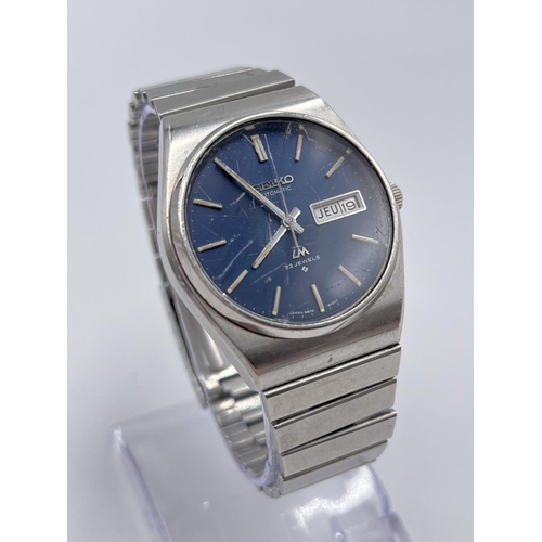 1381 - A Seiko Lord Matic automatic 23 jewels 35mm men's wristwatch - ref.  5606-8070