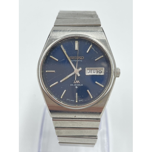 1381 - A Seiko Lord Matic automatic 23 jewels 35mm men's wristwatch - ref.  5606-8070