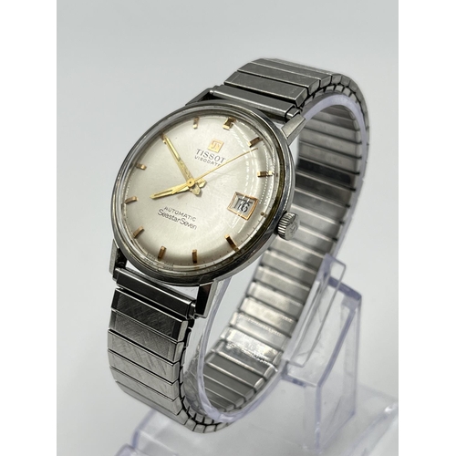 1332 - A 1960/70s Tissot Seastar Seven automatic men's 33mm wristwatch