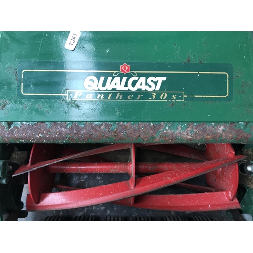 685 - A Qualcast Panther 30S push mower with grass collector