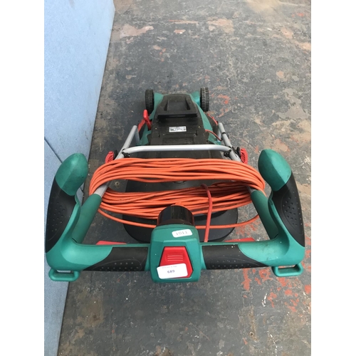 689 - A Bosch TYP 3600 H81371 240v lawn mower