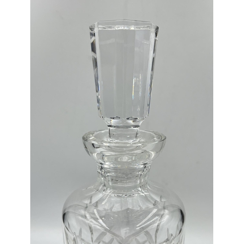 8 - A Waterford Crystal decanter with stopper - approx. 32.5cm high