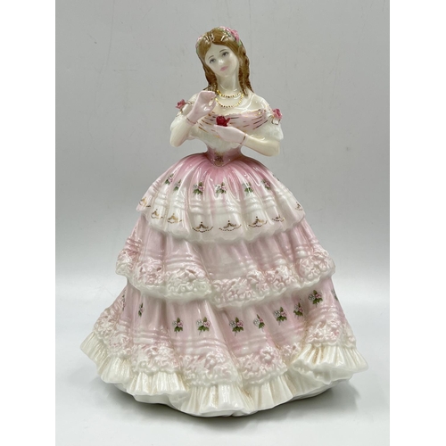 21 - Four Royal Doulton figurines comprising 'Red Red Rose' limited edition 5,350 of 12,500 from the 'Lan... 