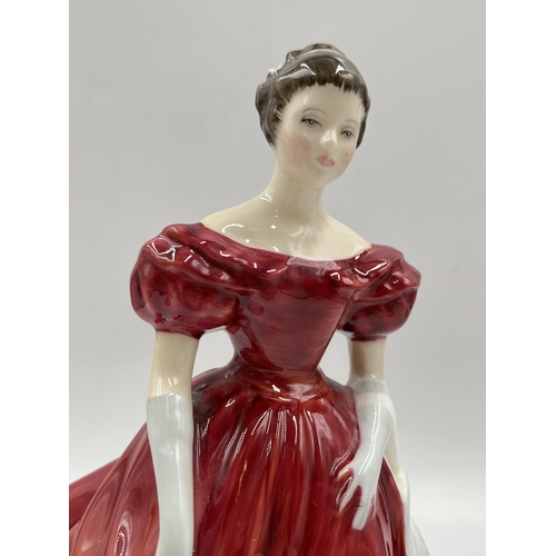6 - Three Royal Doulton figurines, Winsome HN 2220, Rose HN1368 and Marie HN 1370