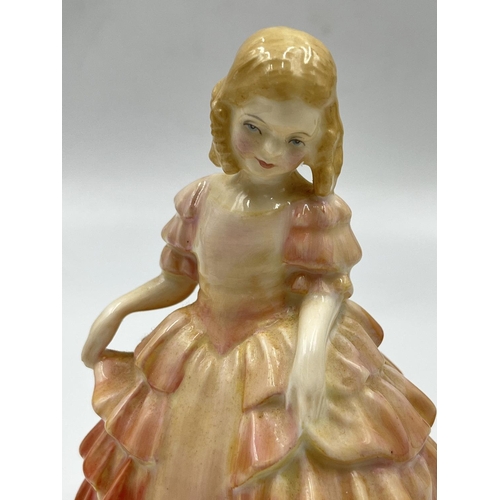 6 - Three Royal Doulton figurines, Winsome HN 2220, Rose HN1368 and Marie HN 1370