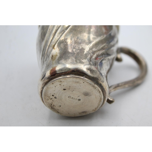 An antique stamped .800 continental silver Christening cup - approx ...