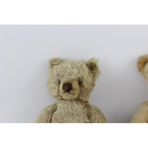 222 - Two assorted vintage Steiff mohair teddy bears