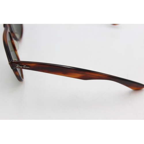 274 - A pair of vintage unisex Bausch & Lomb Ray-Ban Wayfarer II faux tortoiseshell sunglasses