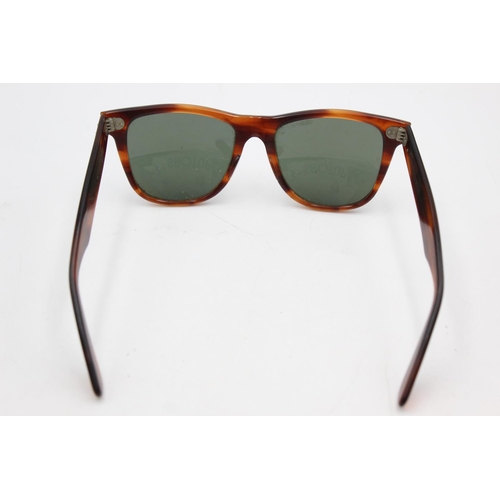 274 - A pair of vintage unisex Bausch & Lomb Ray-Ban Wayfarer II faux tortoiseshell sunglasses